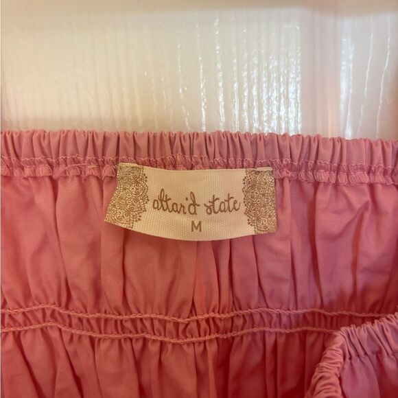 Altar'd State Pink Gathered Top - Picture 3 of 3